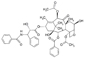 紫杉醇结构图片